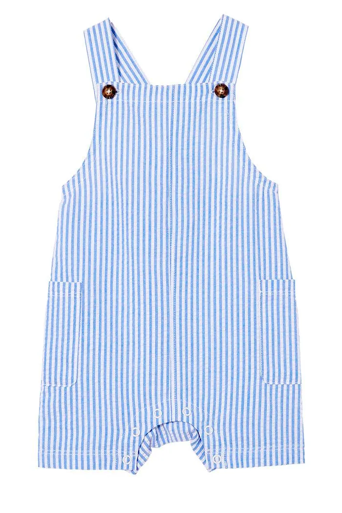 MILKY Yacht Stripe Overalls - Blue Stripe