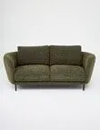 LUCA Milan Fabric 2.5 Seater, Green