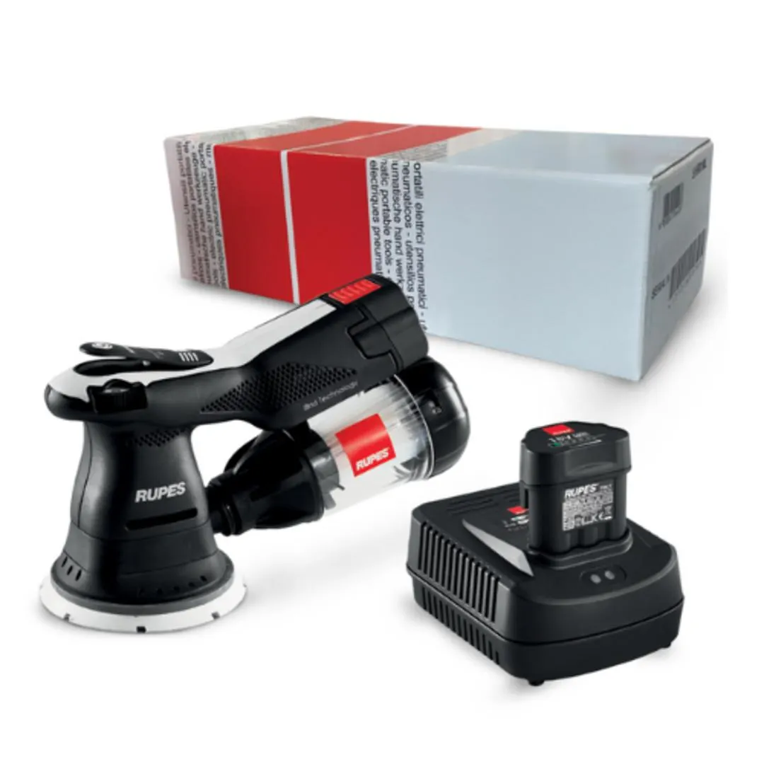RUPES Bigfoot 125mm Random Orbital IBRID Sander With 2 Batteries And Charger
