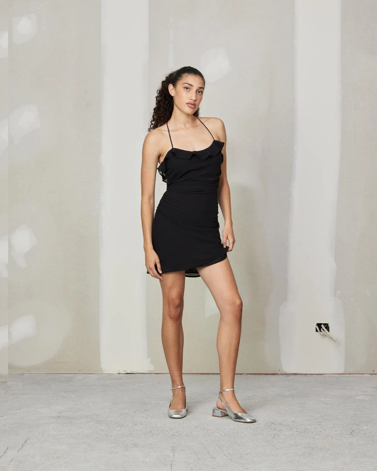 Sense ruffle minidress