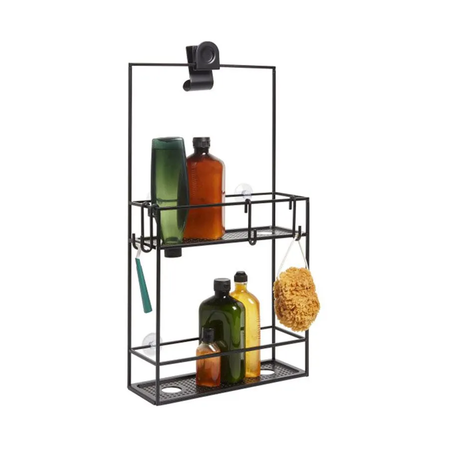 Umbra Cubiko Shower Caddy Black