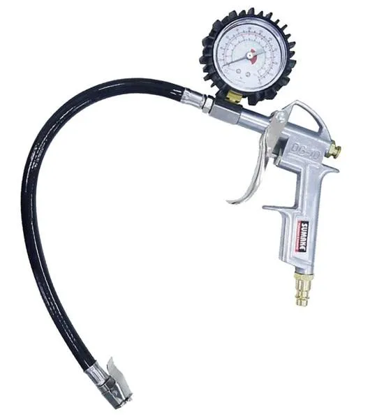 Tyre Inflator w/ Gauge (220psi/15 Bar)