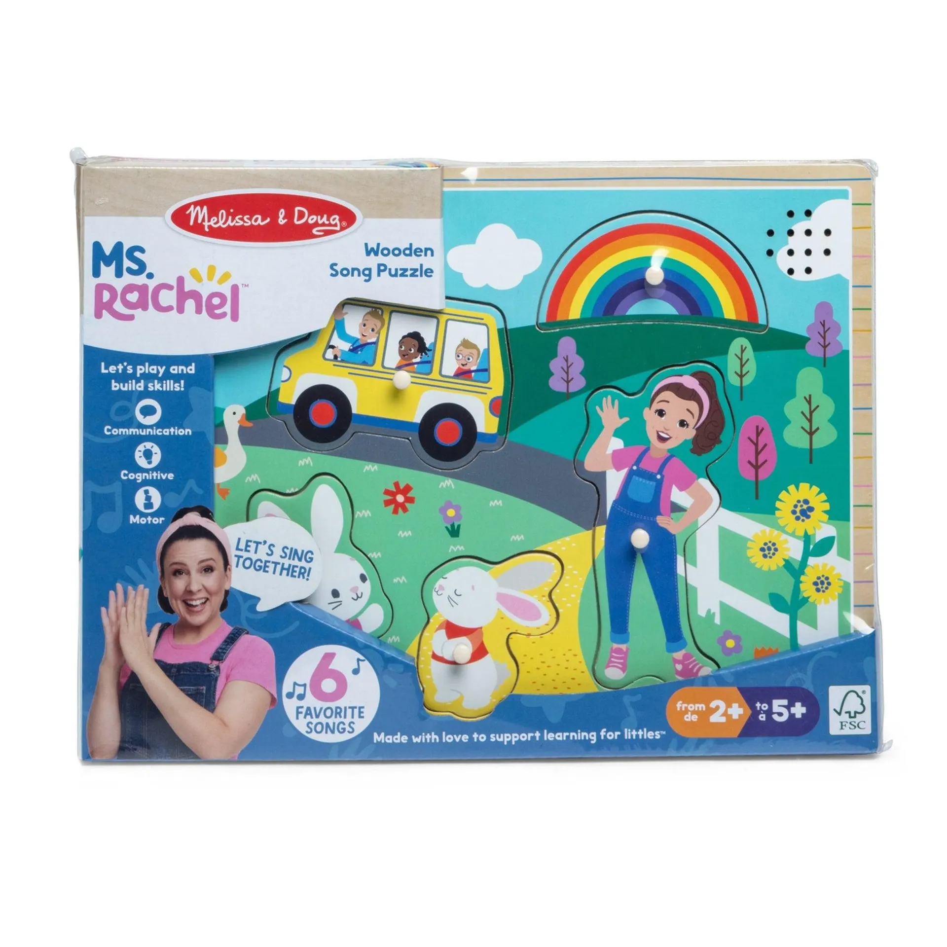 Melissa & Doug Ms Rachel Song Puzzle