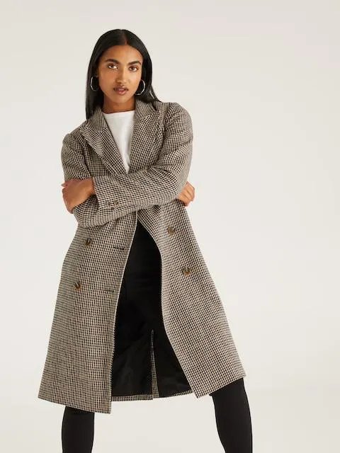 Romy Double Breasted Wrap Coat