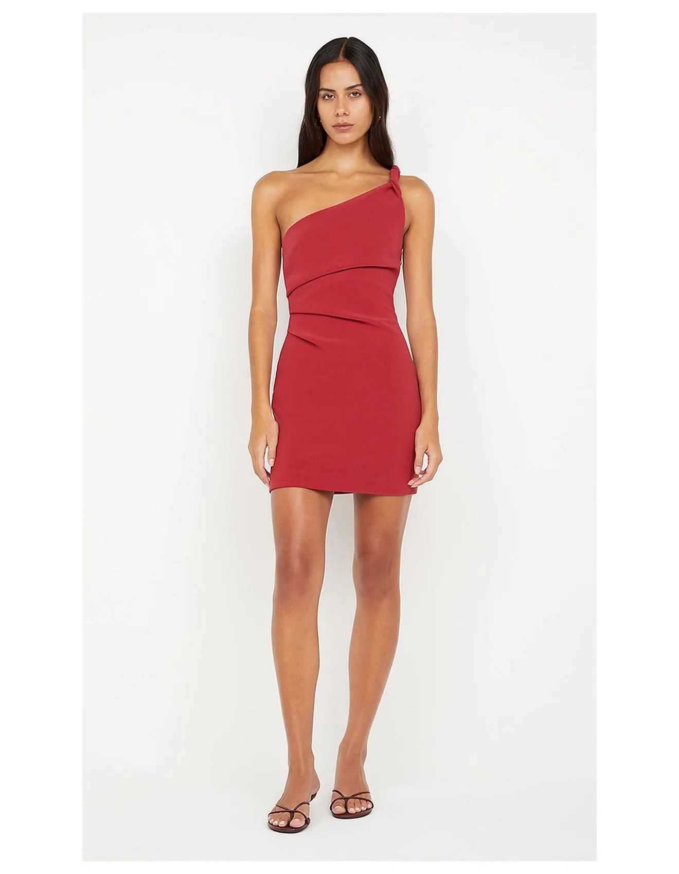 ARIVEN ASYM MINI DRESS