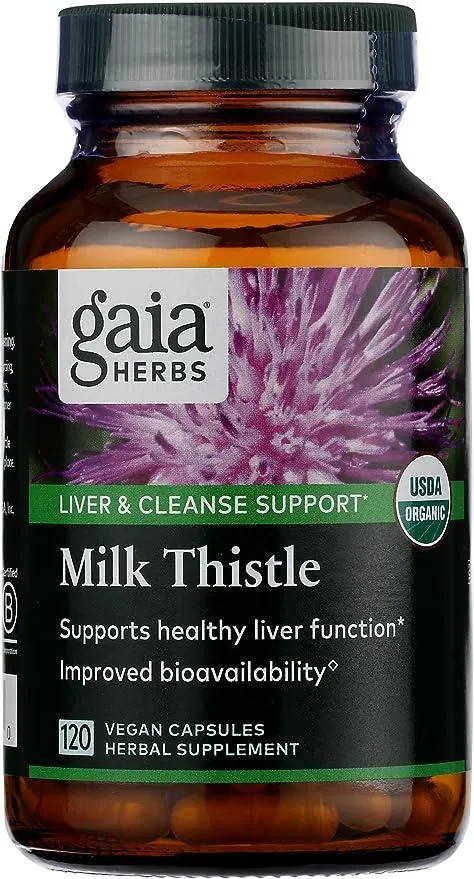 Gaia Herbs Milk Thistle 60 Vcaps