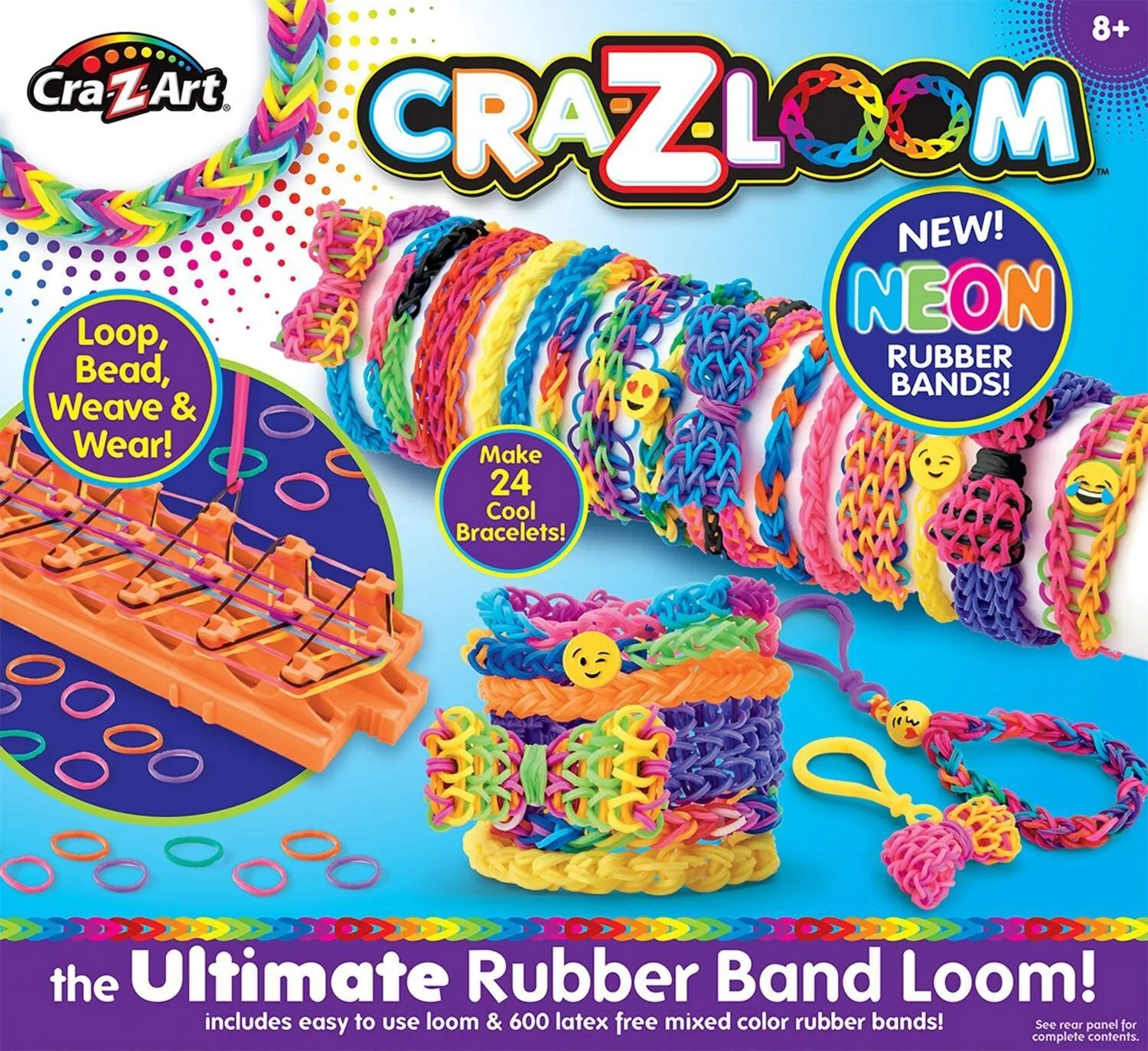 CRA Z ART CRAZLOOM MAKER ULTIMATE RUBBER BAND LOOM