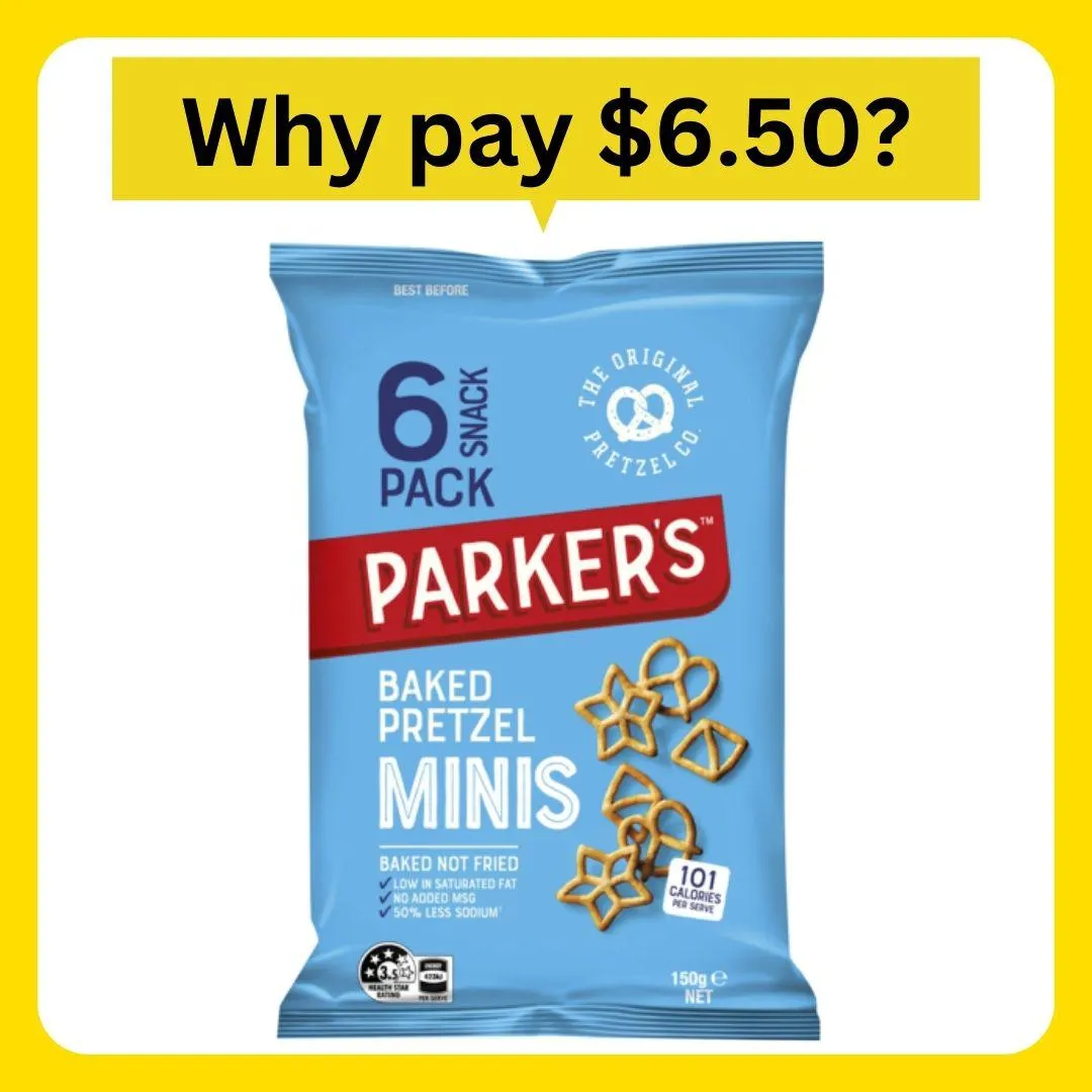 Parkers Mini Pretzels 225g