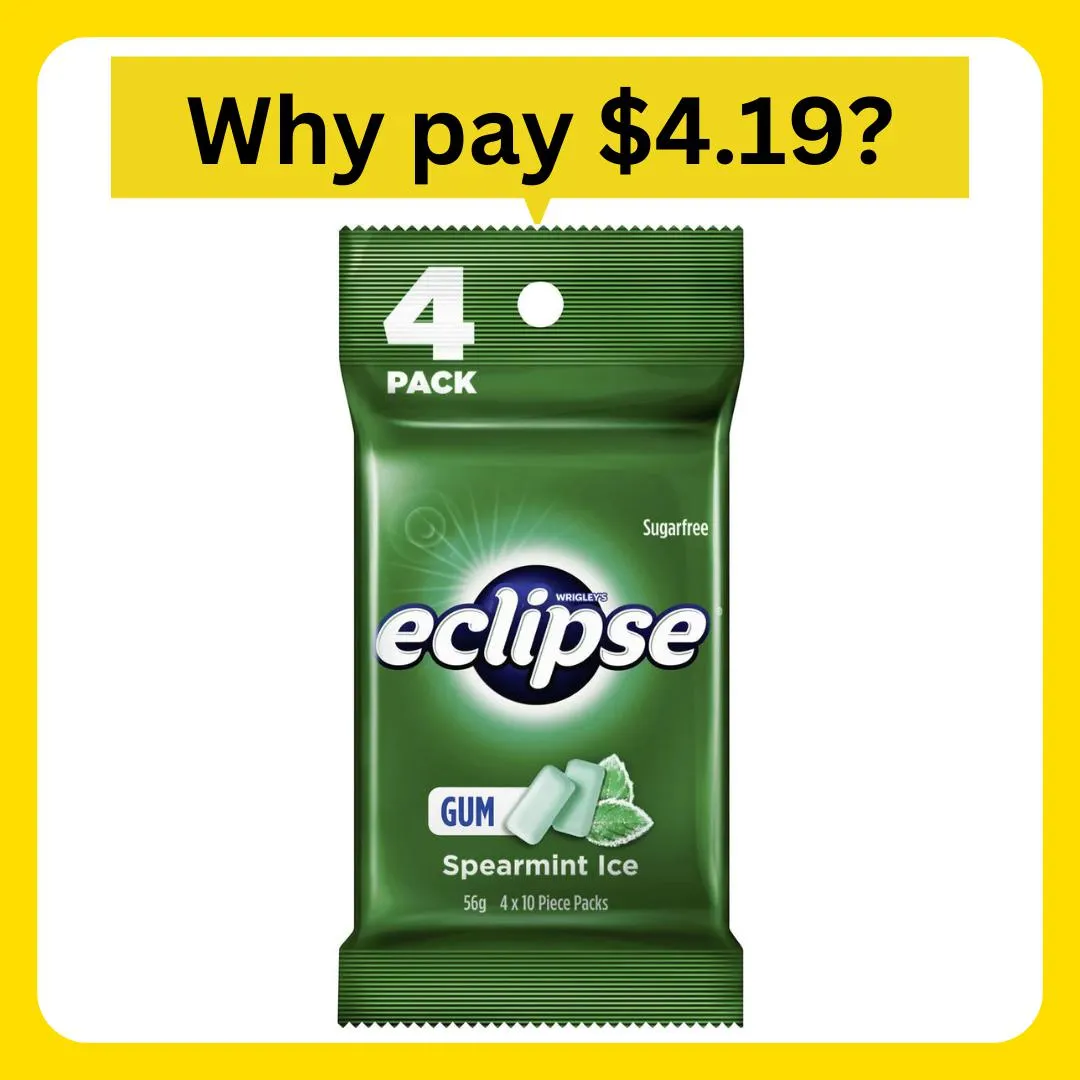 Eclipse Ice Spearmint 56g 4 Pack