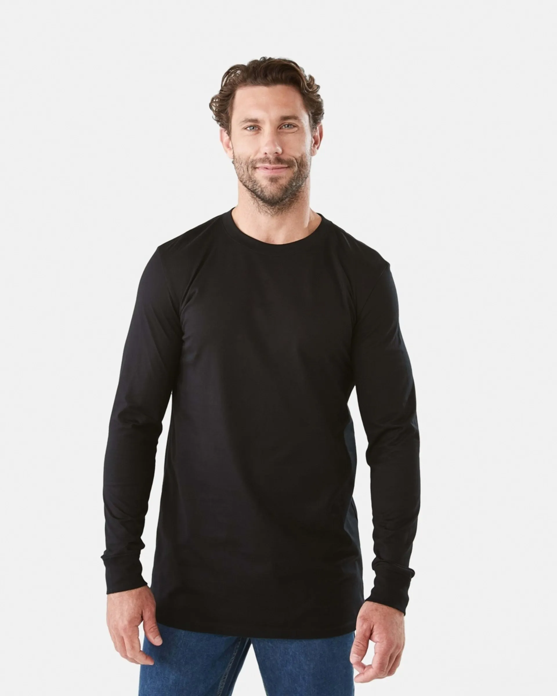 Long Sleeve Longline T-shirt