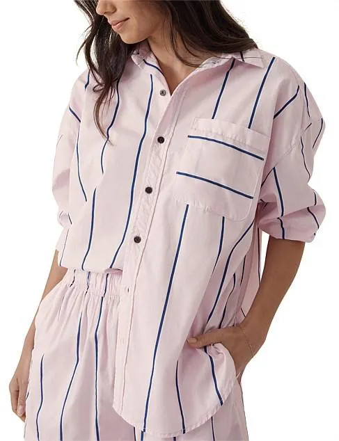 OVERSIZED POPLIN SHIRT