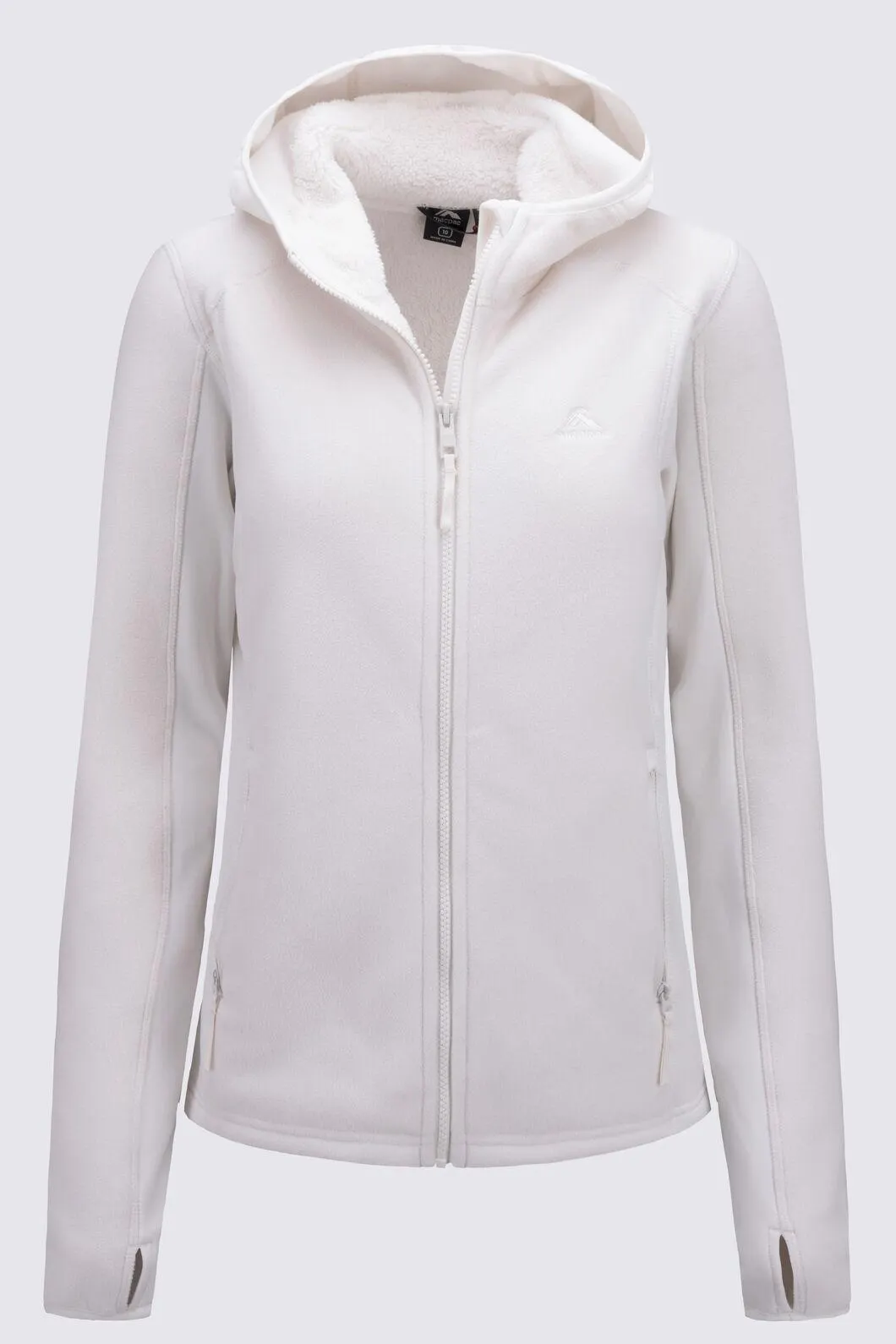 Macpac Womens Mountain Hooded Fleece Jacket