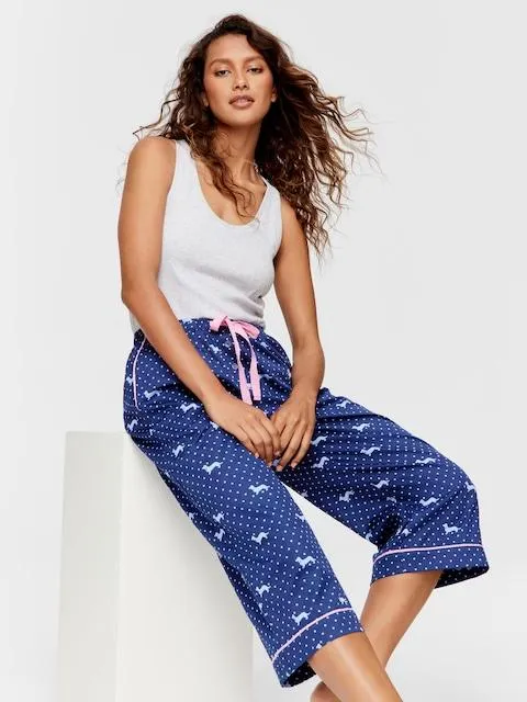 Spot Penny 3/4 Pj Pant