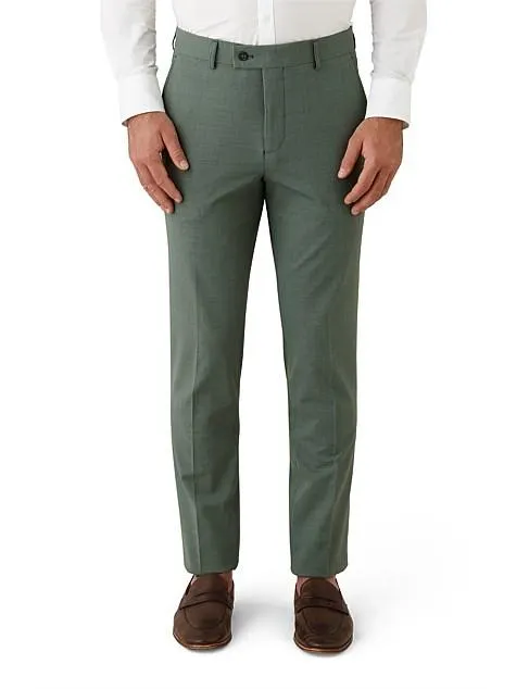 TEXTURED SLIM TROUSER