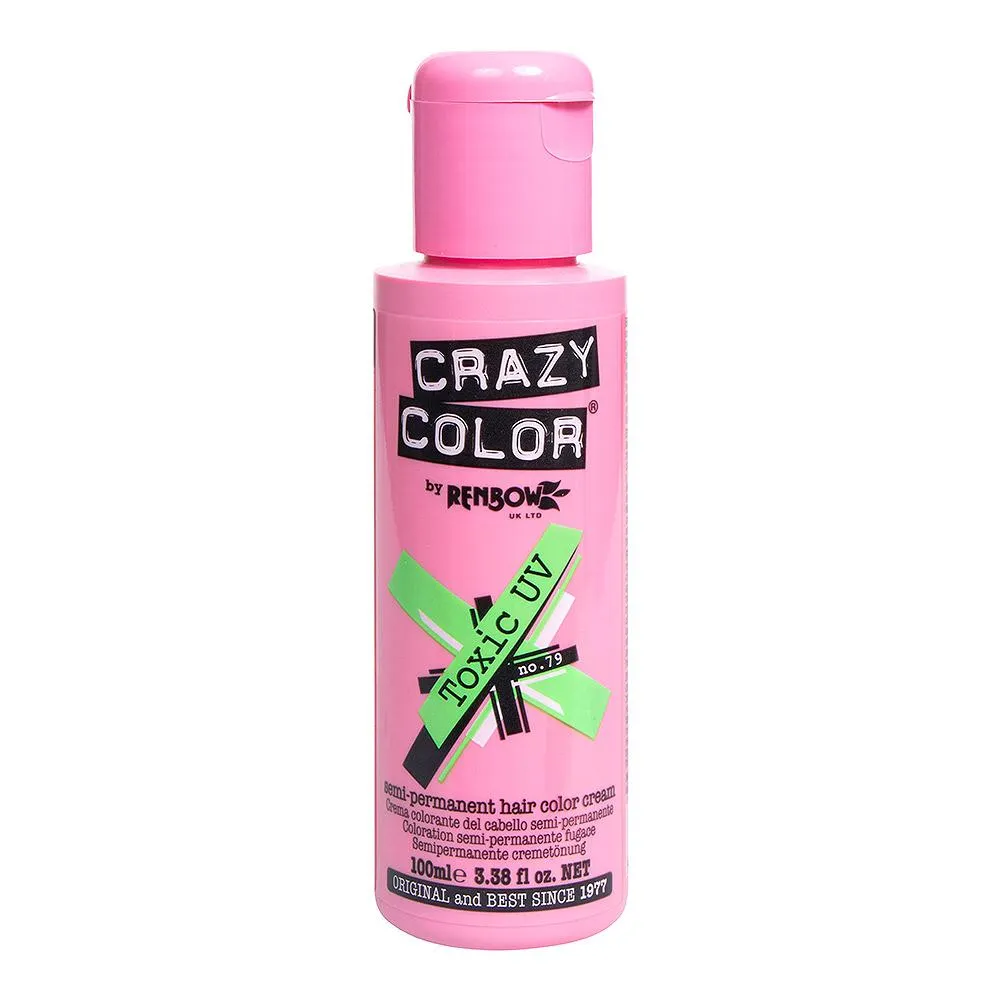 Crazy Color Toxic UV 100ml (Green)