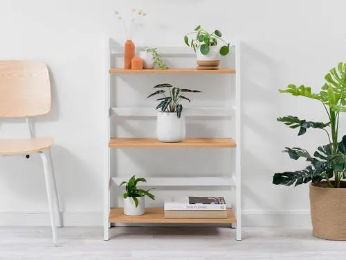 Porto Three Shelves - White