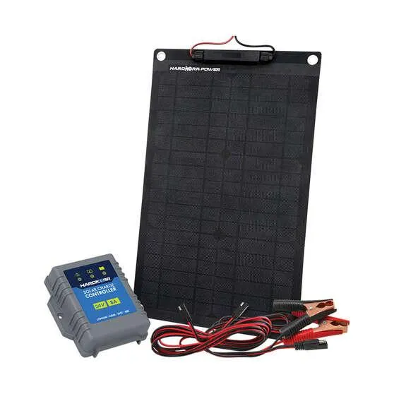 HardKorr 15W 24V Solar Trickle Charger
