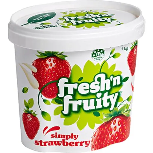 Fresh n Fruity Yoghurt Simply Strawberry