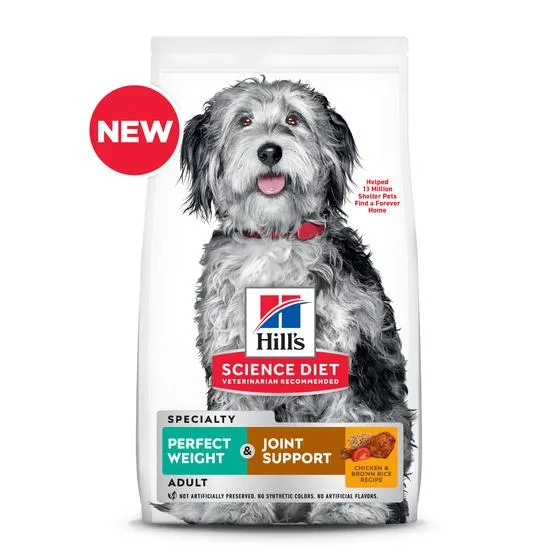Hill's Science Diet Dog Perfect Weight + Joint Support 11.34kg