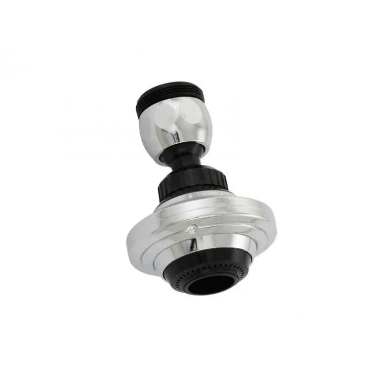 Tap Nozzle / Aerator - Double Swivel Spout SIROFLEX - Black