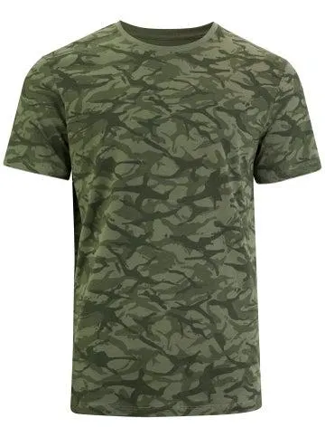 Men's Print T-shirt in Camo