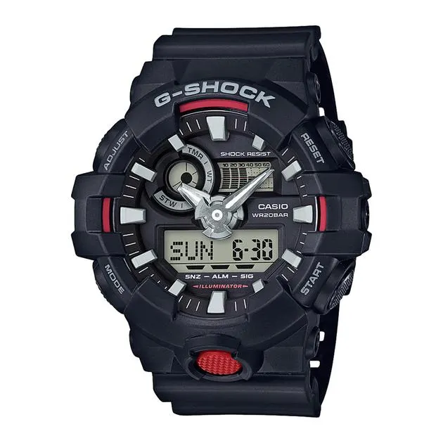 Casio G-Shock Analogue/Digital 200m WR Watch GA700-1A