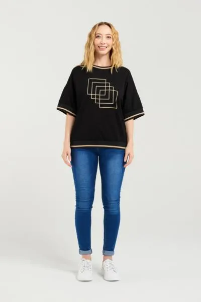 Gemma Top Black