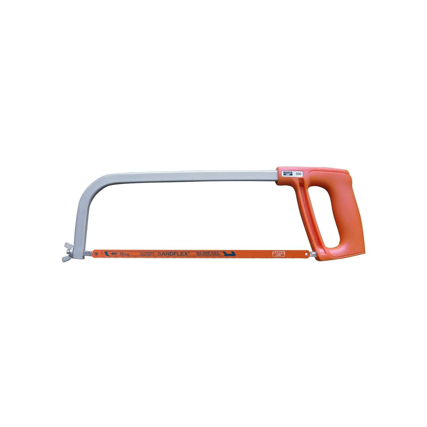 Bahco HACKSAW 300mm Orange and Silver