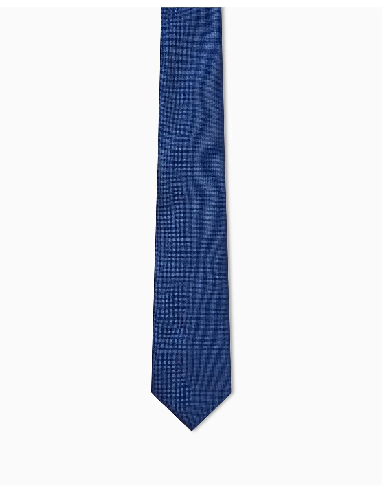 SILK DOBBY SKINNY TIE