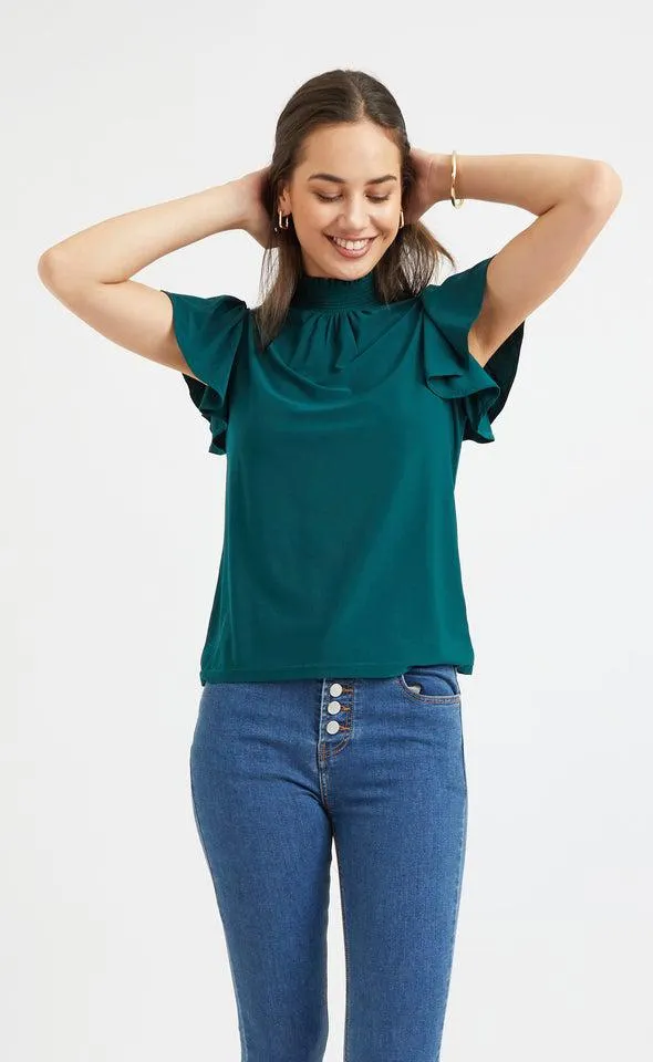 Blue Button Fly Skinnys