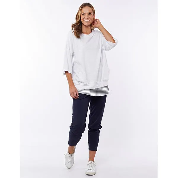 Fundamental Mazie Sweat White