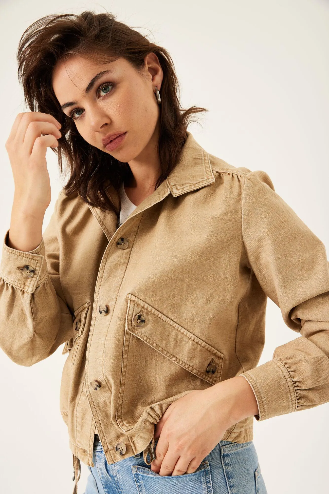 Ladies Jacket | Iced Coffee