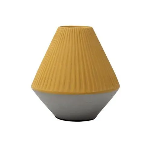Table Lamp E27 Citrine Concrete 14 x 14cm