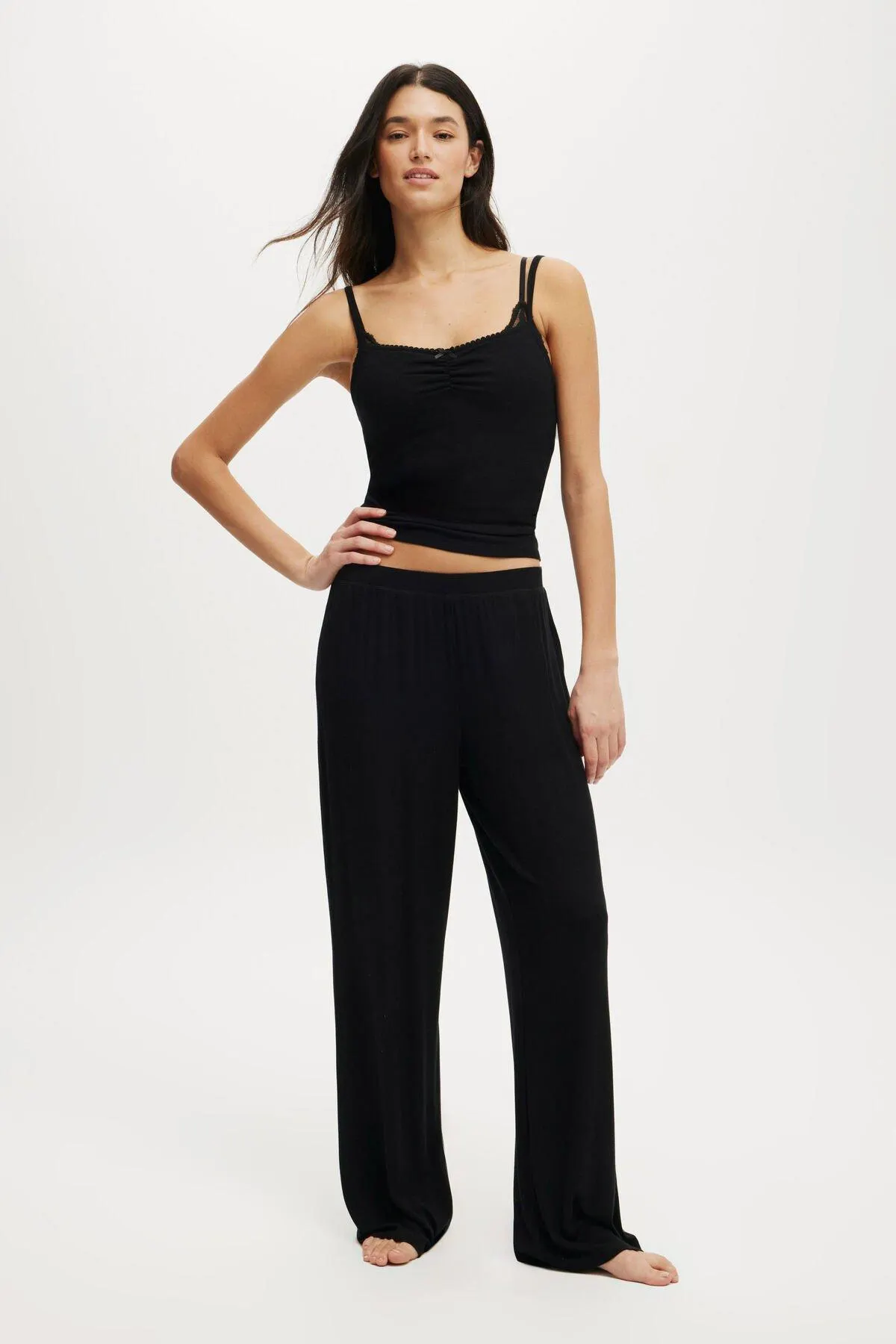Airy Soft Wide Leg Pant