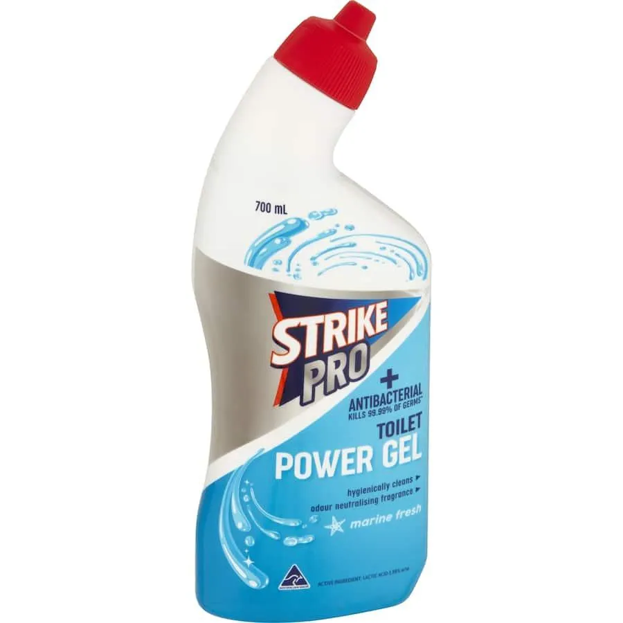 Strike Pro Toilet Cleaner Marine Fresh Gel