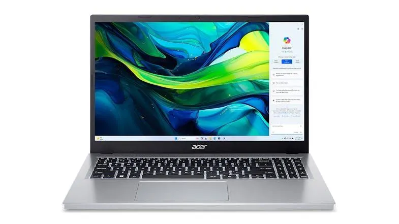 Acer Aspire Go 15.6" Laptop - Intel N150 8GB-RAM 256GB-SSD - Silver (NX.J46SA.003)