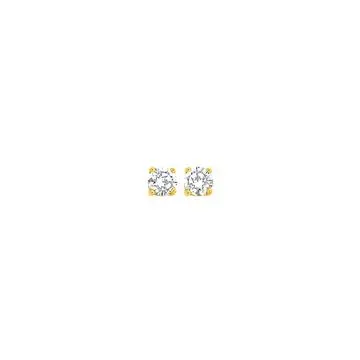 9ct Cubic Zirconia Stud Earrings