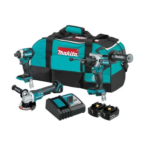 Makita LXT Cordless Brushless Combo Kit 3pc 18v 5Ah