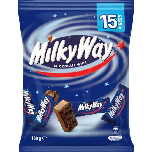 Milky Way Fun Size Chocolate Party Share Bag 180g 180g