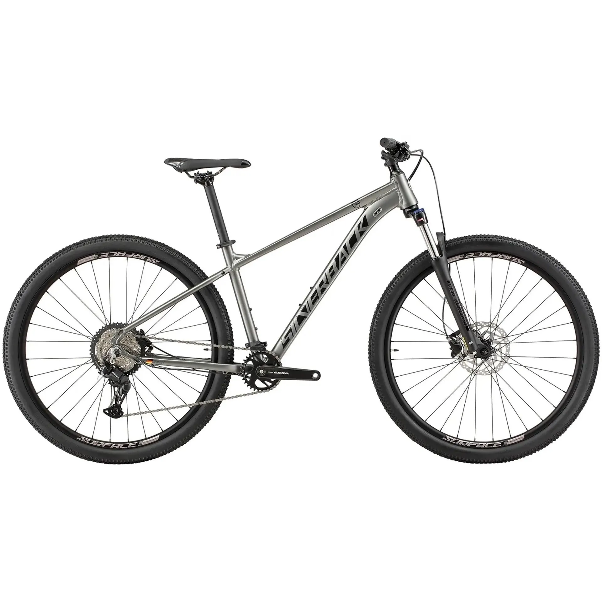 Silverback SE Series 8 27.5" Hardtail Mountain Bike Thunder Grey