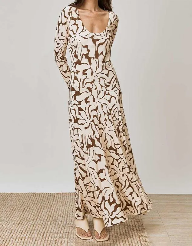 High Tide Long Sleeve Dress