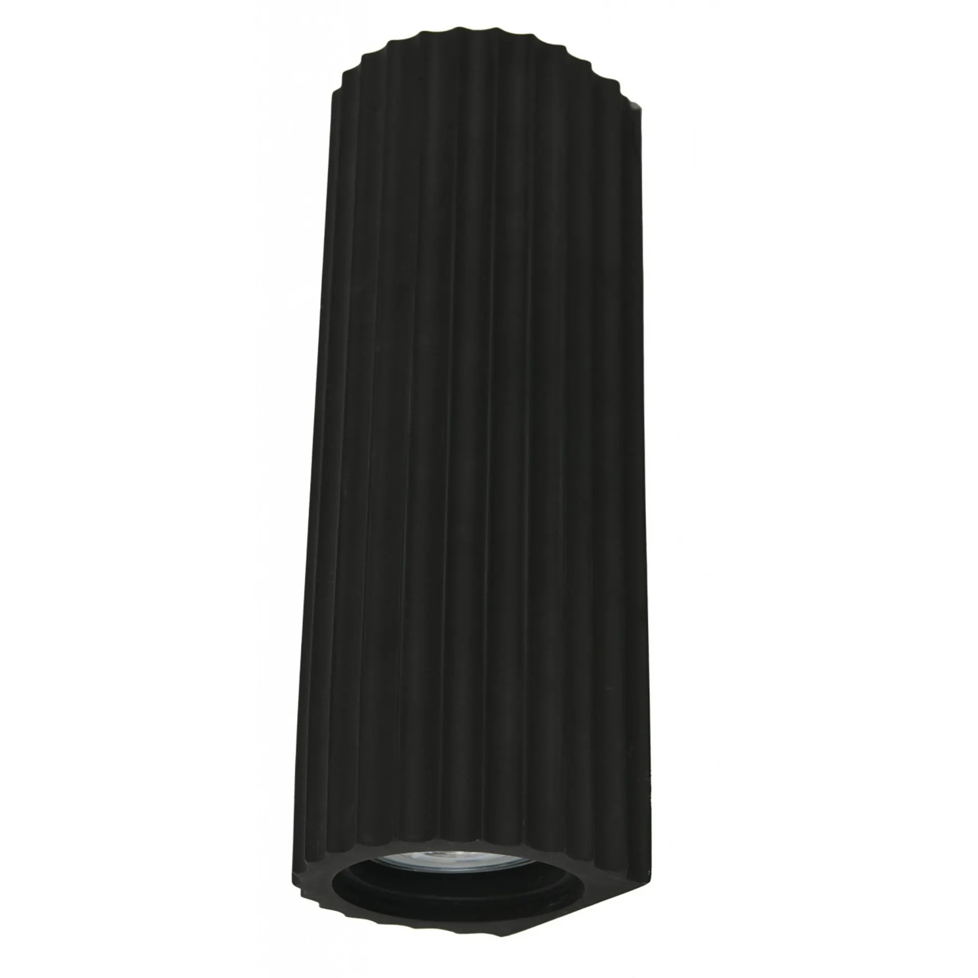 Uno Column Gypsum Wall Light Black