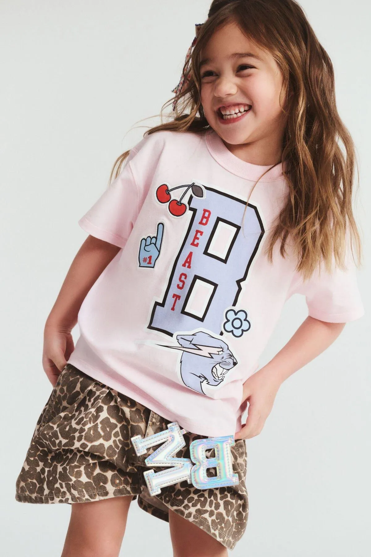 Mr Beast Drop Shoulder Short Sleeve Tee