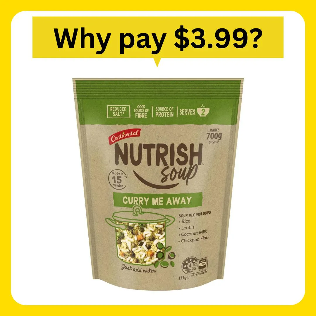 Continental Curry Me Away Soup 133g