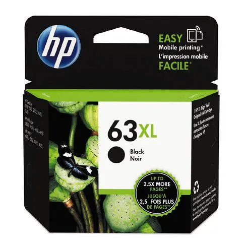 HP 63XL Ink Black 430 Pages