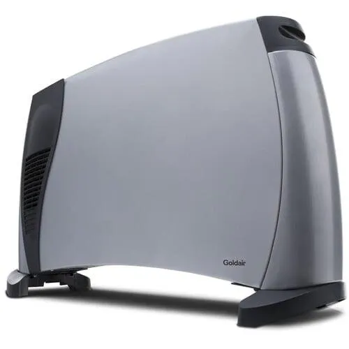 Convector Heater with Turbo Fan 2kW Silver