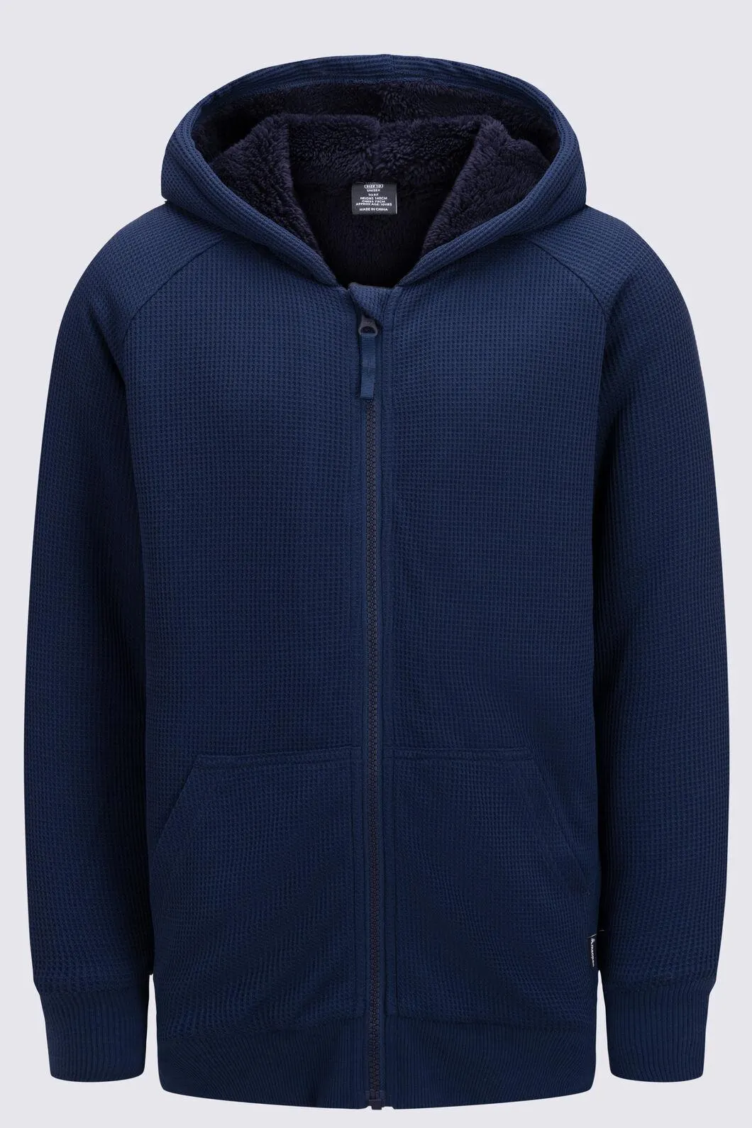 Macpac Kids' Waffle Sherpa Hooded Jacket