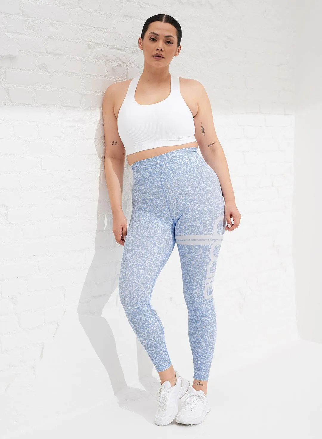 FLEUR BLANCHE STRIPE TIGHTS