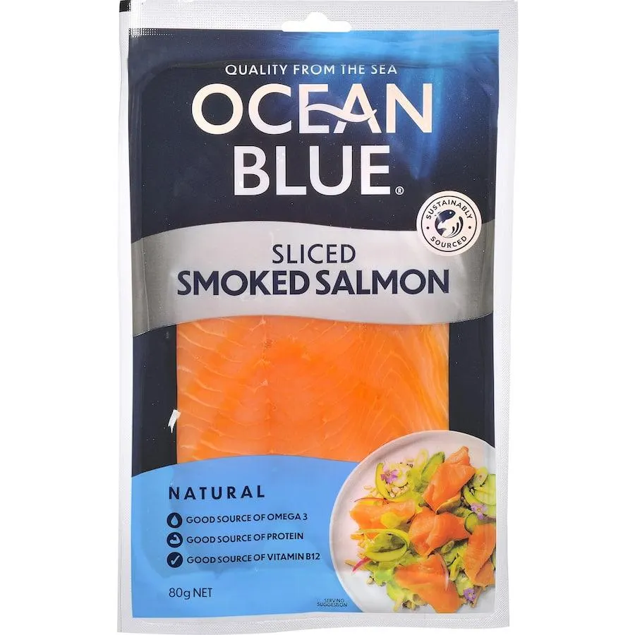 Ocean Blue Sliced Salmon Natural