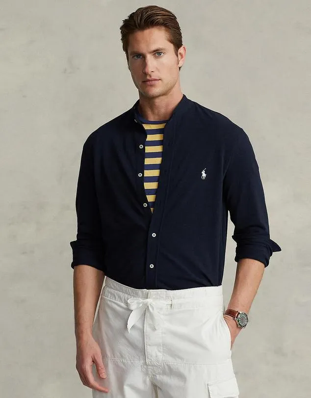 Custom Slim Fit Featherweight Mesh Shirt